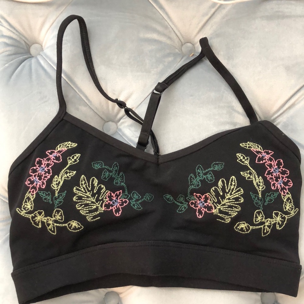Betsey Johnson print knit sports bra - Picture 3 of 4